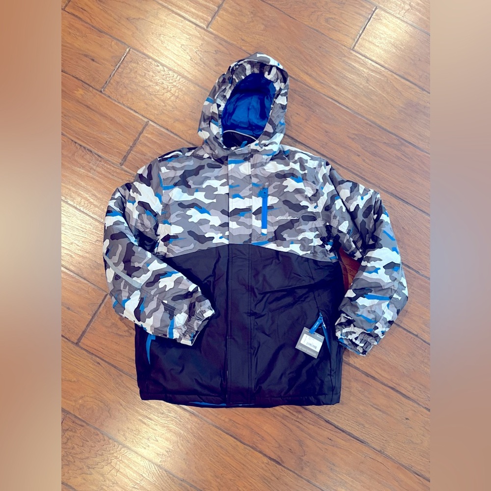 Eddie Bauer Interchange Winter Coat, Youth Boys Size XL.